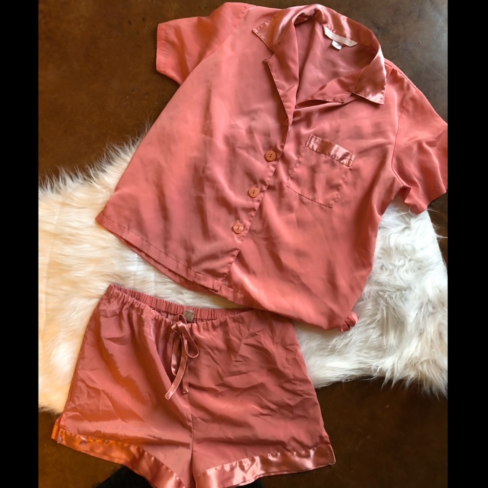 Victoria’s Secret Silk Pajama Set